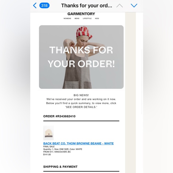 Thom Browne Beanie Hat - Picture 7 of 7